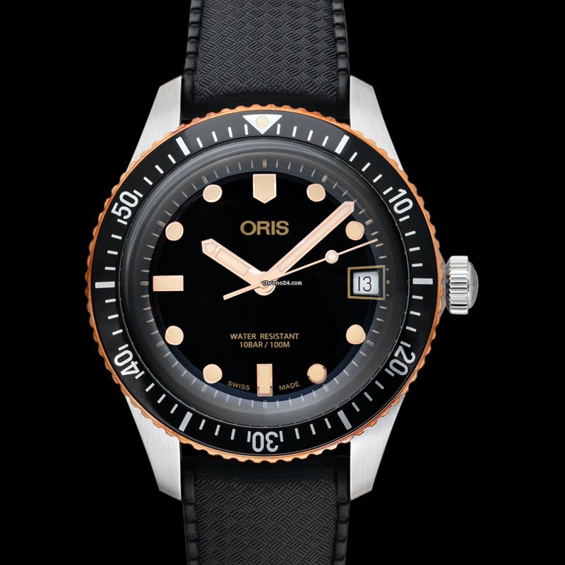 Oris Divers Sixty Five Mens watch Unisex Automatic Steel 01 733 7747 4354-07 4 17 18