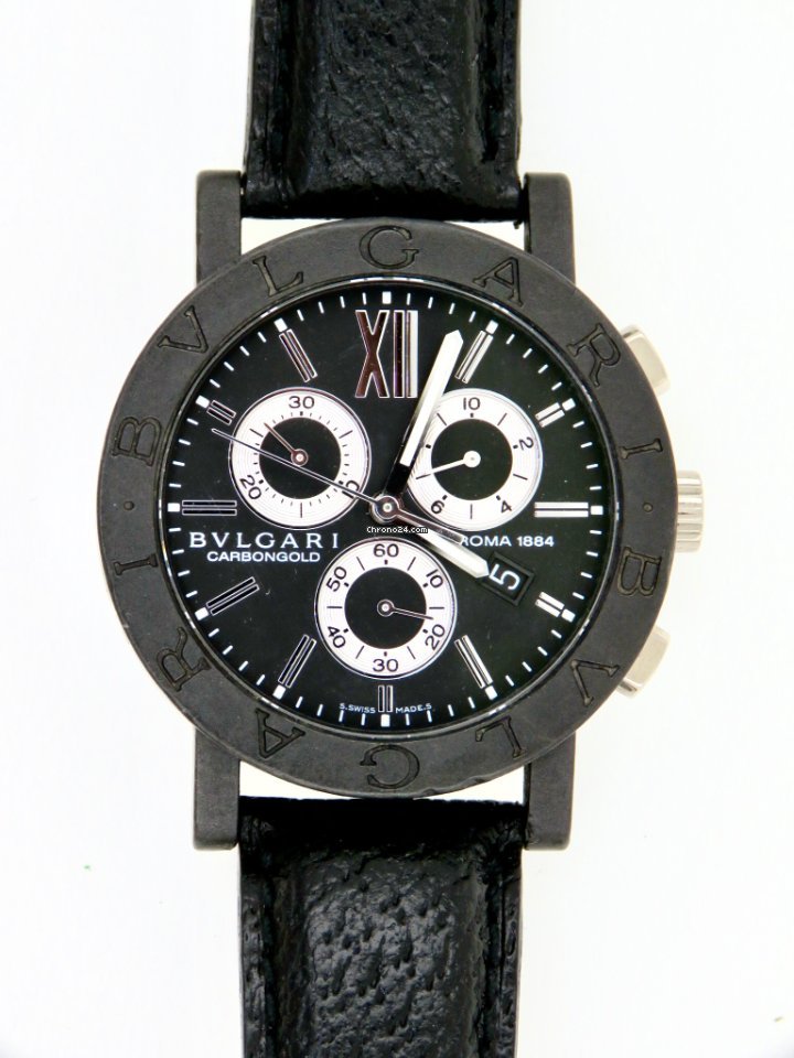 Bulgari Bulgari Mens watch Unisex Quartz Carbon BB38CL