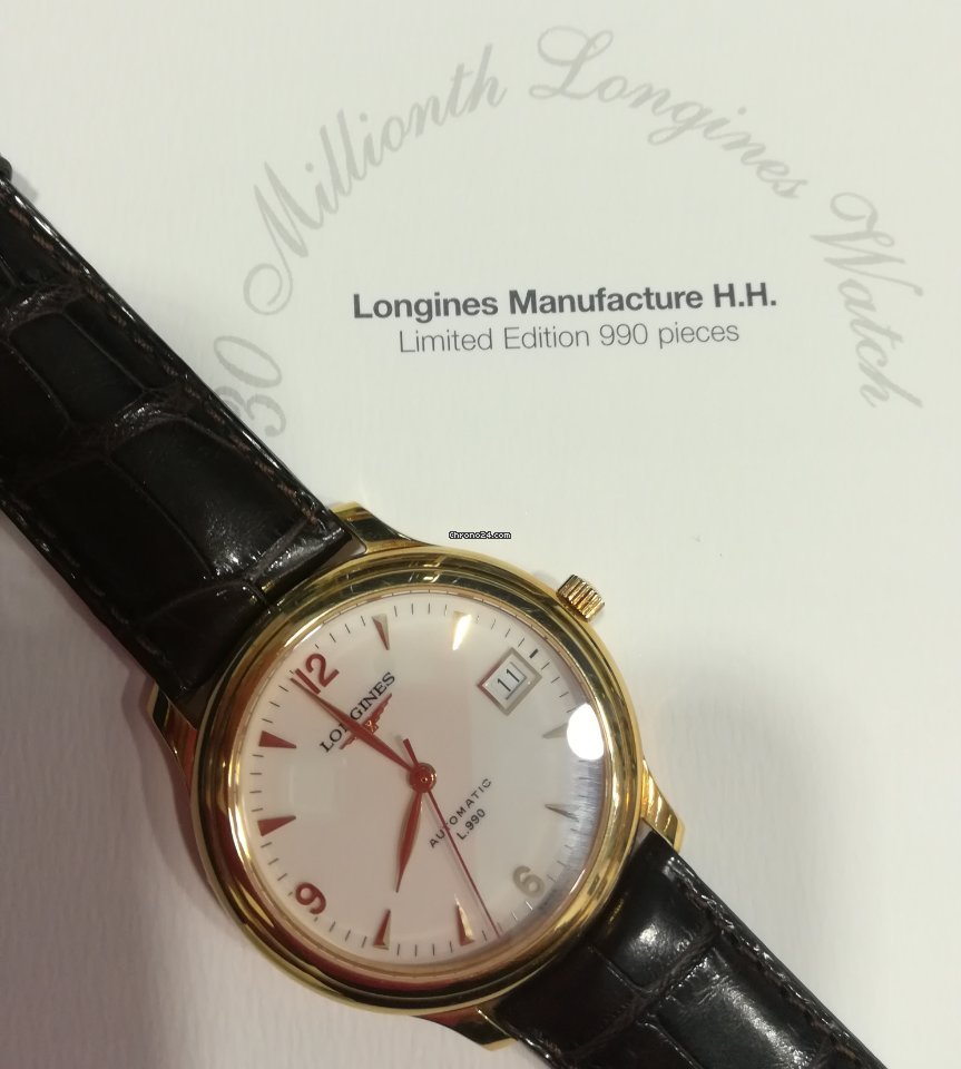 Longines Mens watch Unisex Automatic Yellow gold L2.630.6