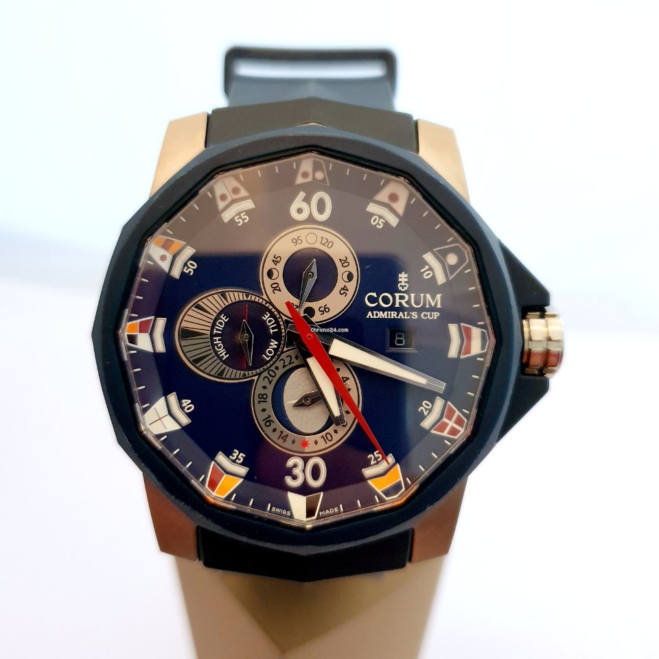 Corum Admirals Cup Seafender Tides 48 Mens watch Unisex Automatic Titanium 277.933.06 0373 AB12