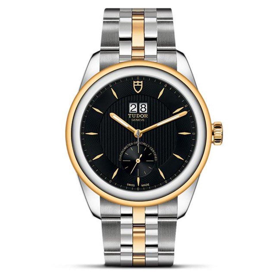 Tudor Glamour Double Date Mens watch Unisex Automatic Gold Steel M57103-0002