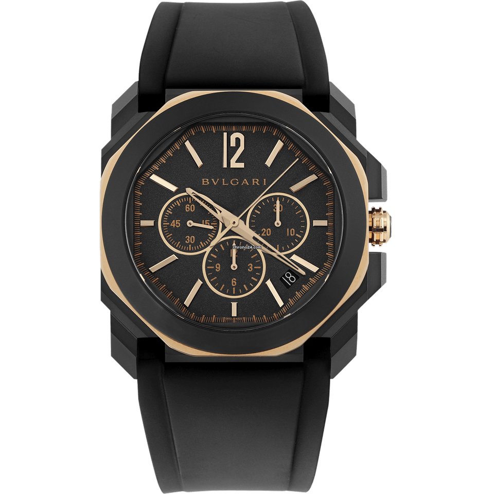 Bulgari Octo Mens watch Unisex Automatic Gold Steel 103075 BG041PBBSGVDCH