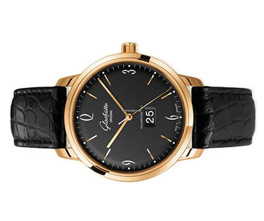 Glashtte Original Sixties Panorama Date Mens watch Unisex Automatic Rose gold 39-47-02-01-04