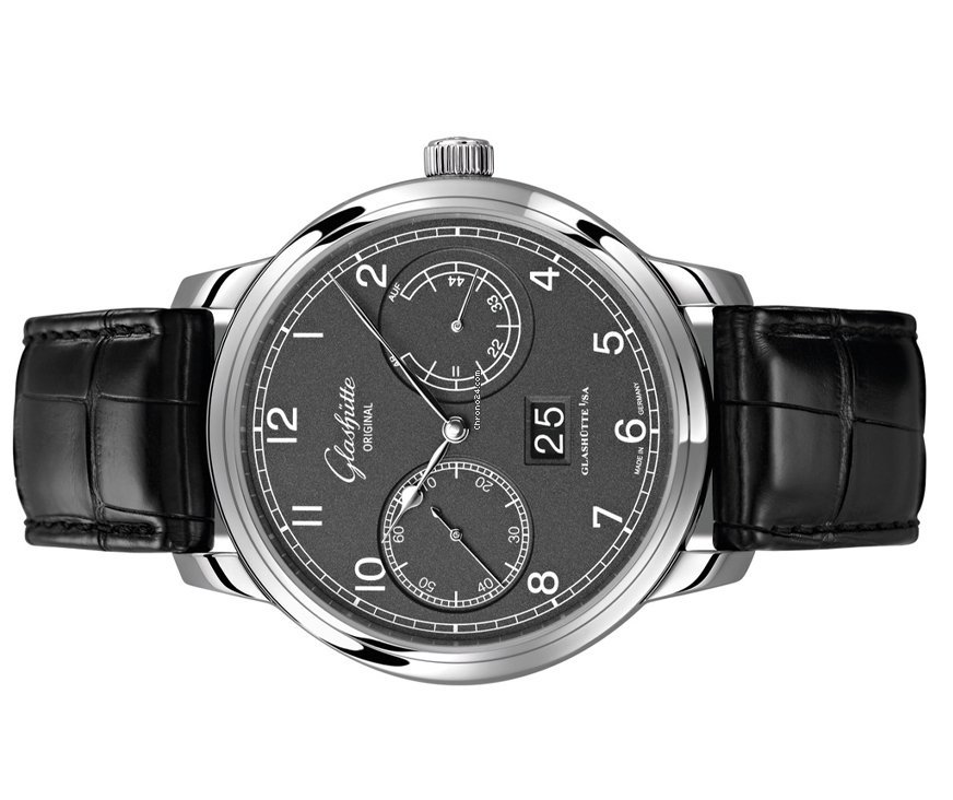 Glashtte Original Senator Observer Mens watch Unisex Automatic Steel 100-14-02-02-04