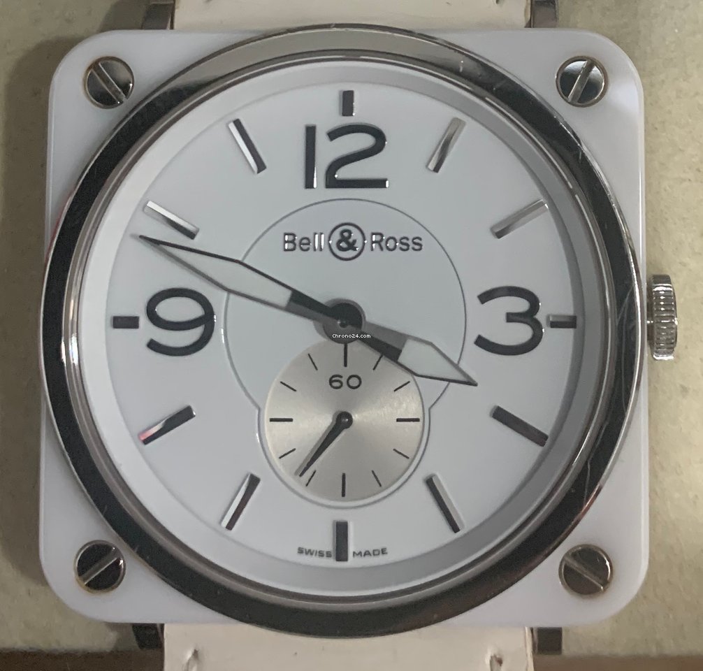 Bell & Ross BR S Quartz Ceramic BRS-98-WCS