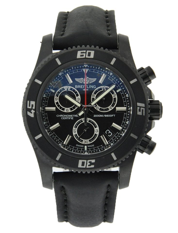 Breitling Superocean Chronograph M2000 Mens watch Unisex Quartz Steel M73310B7 BB73