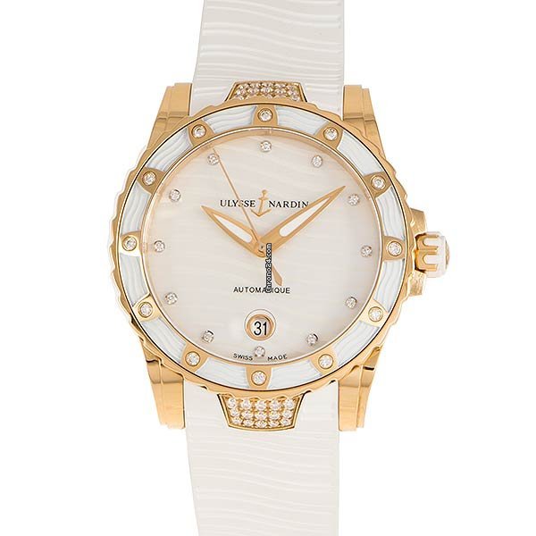 Ulysse Nardin Lady Diver Womens watch Automatic Rose gold 8156-180E-3C 10