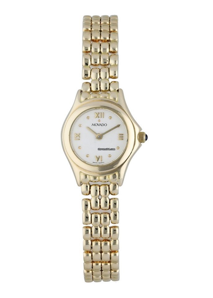 Movado Womens watch Quartz Yellow gold 74259811
