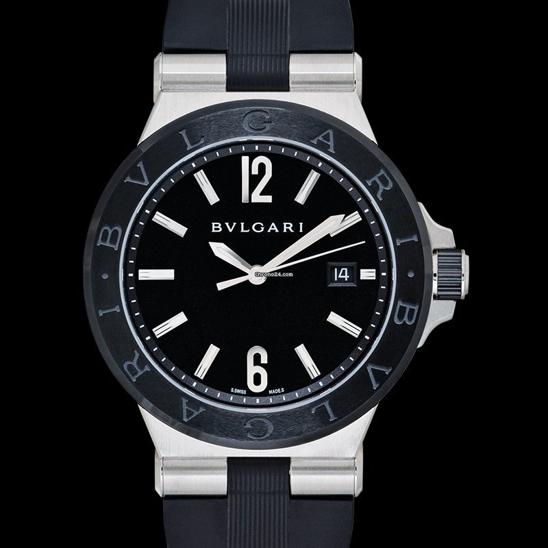 Bulgari Diagono Mens watch Unisex Automatic Steel 102029