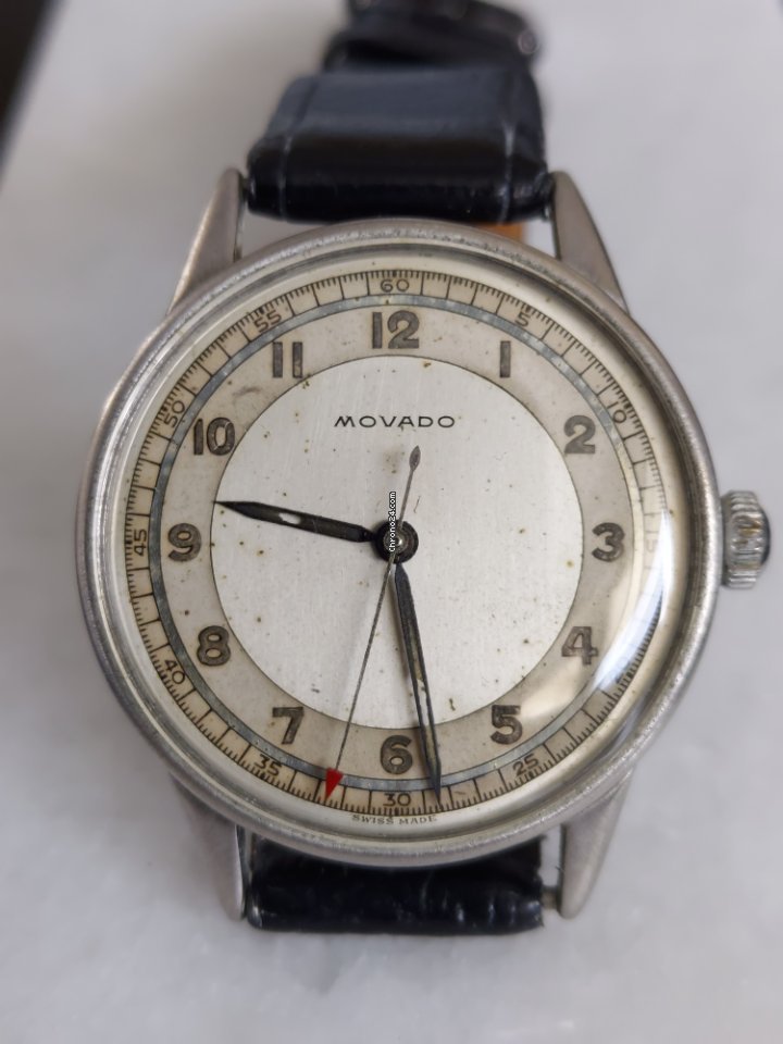 Movado Mens watch Unisex Manual winding Steel 0080327