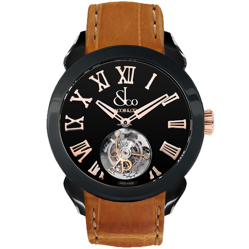 Jacob & Co. Mens watch Unisex Manual winding Titanium PT520.21.NS.BB.A