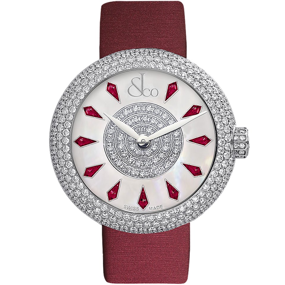 Jacob & Co. Womens watch Quartz Steel BQ030.10.RH.KE.A