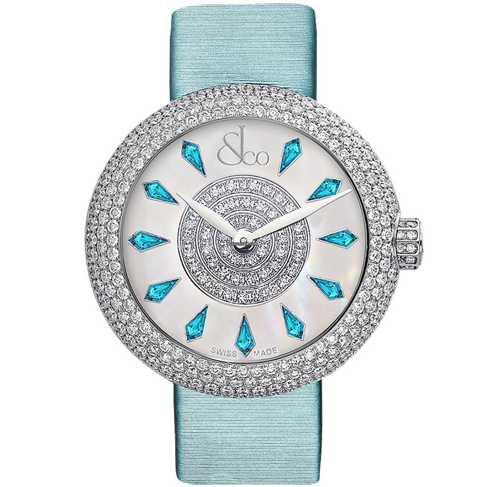 Jacob & Co. Womens watch Quartz Steel BQ030.10.RH.KG.A