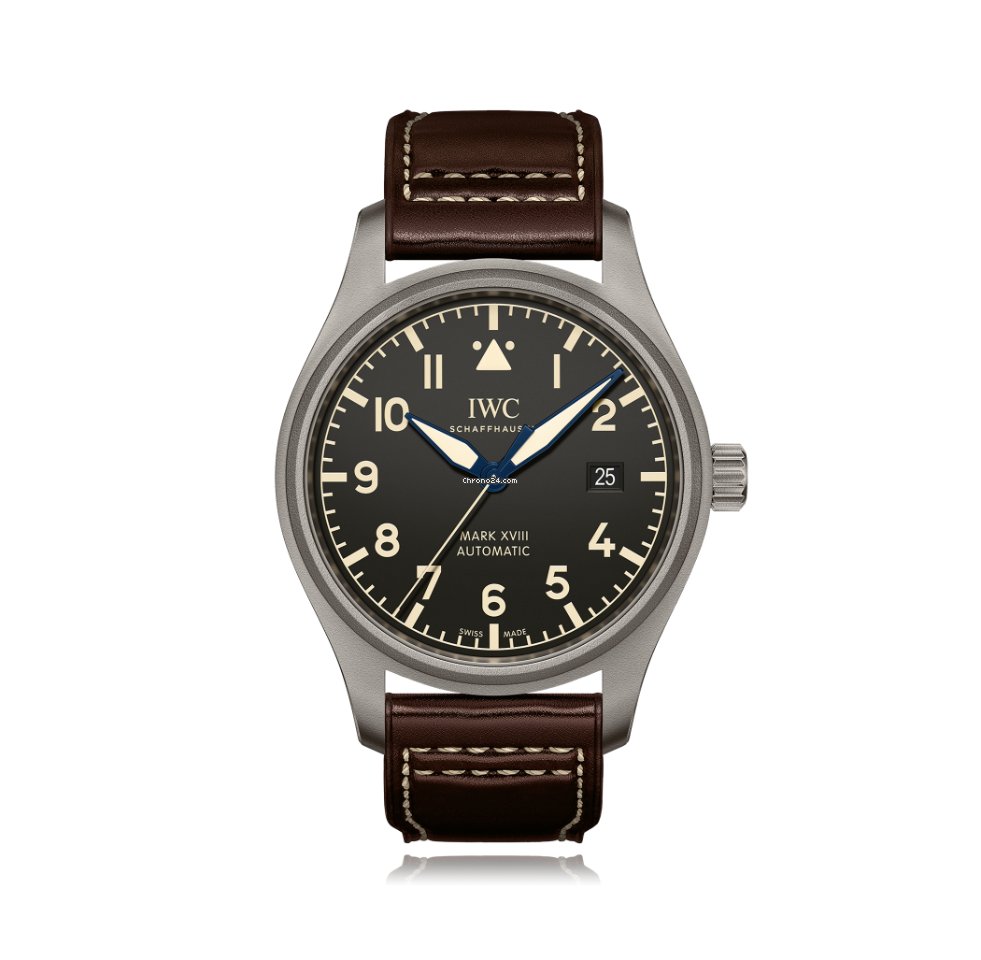 IWC Pilot Mark Mens watch Unisex Automatic Titanium IW327006