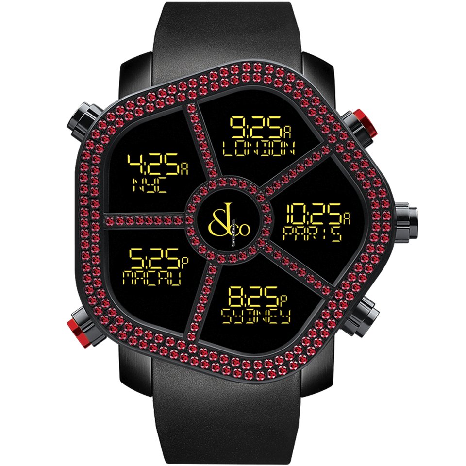 Jacob & Co. Mens watch Unisex Quartz Steel GH100.11.UU.PB.A