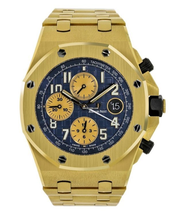 Audemars Piguet Royal Oak Offshore Chronograph Mens watch Unisex Automatic Yellow gold 26470BA.OO.1000BA.01
