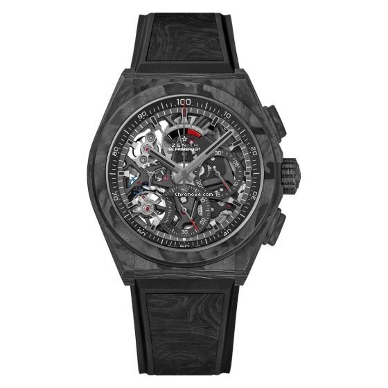 Zenith Defy El Primero Mens watch Unisex Automatic Carbon 10.9000.9004 96.R921