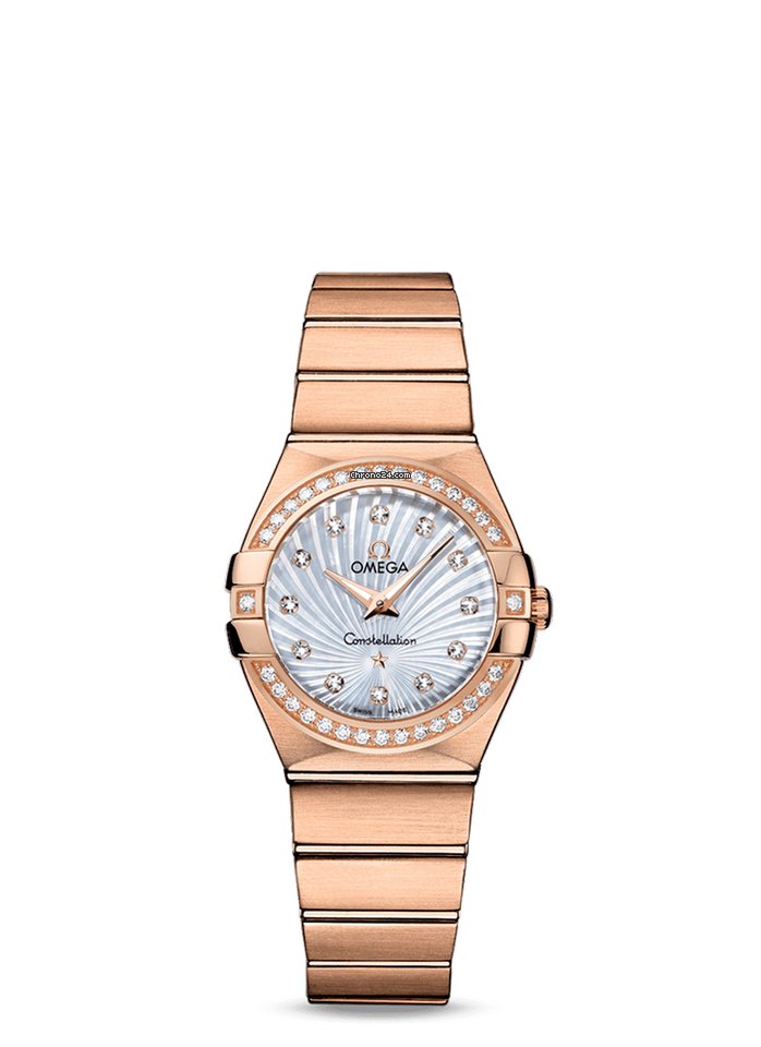 Omega Constellation Quartz Womens watch Quartz Red gold 123.55.27.60.55.001