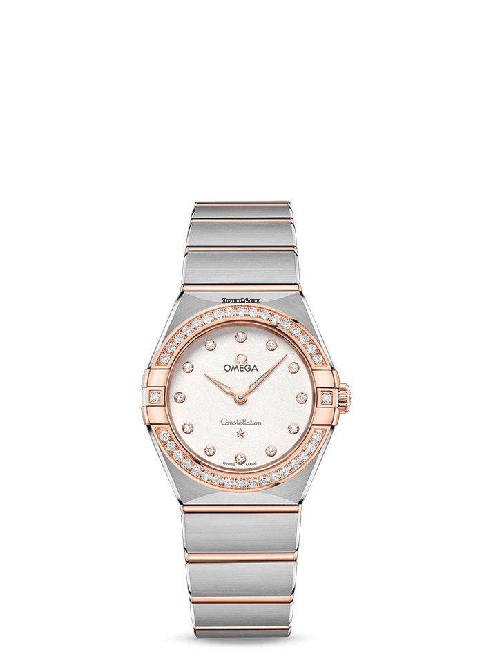 Omega Constellation Quartz Womens watch Quartz Gold Steel 131.25.28.60.52.001