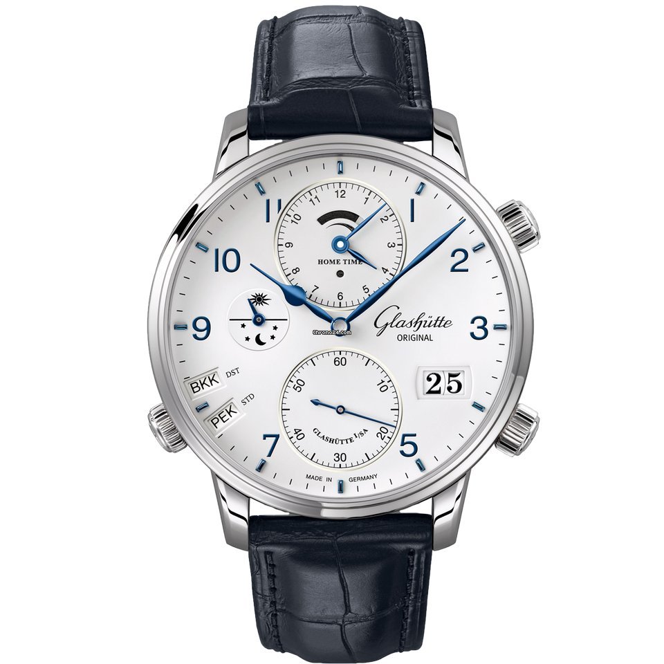 Glashtte Original Senator Cosmopolite Mens watch Unisex Automatic Steel 1-89-02-03-02-01