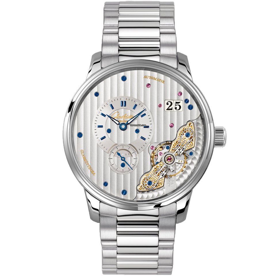 Glashtte Original PanoMaticInverse Mens watch Unisex Automatic Steel 1-91-02-02-02-70