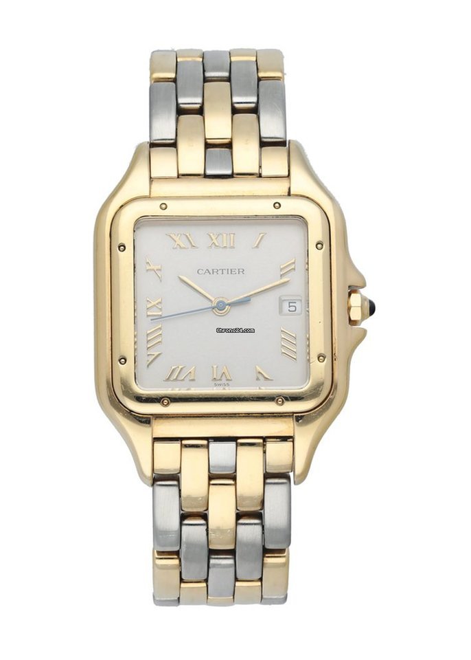 Cartier Panthere Mens watch Unisex Quartz Yellow gold 1060