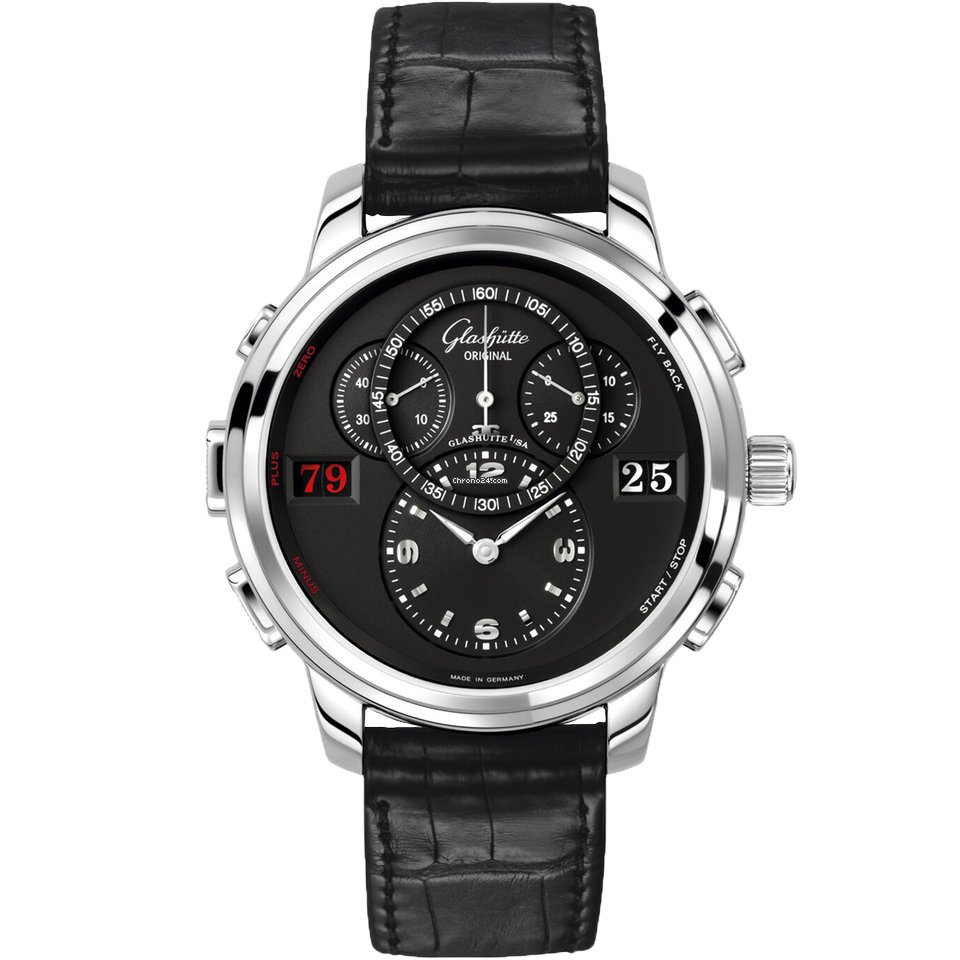 Glashtte Original PanoMaticCounter XL Mens watch Unisex Automatic Steel 1-96-01-02-02-01