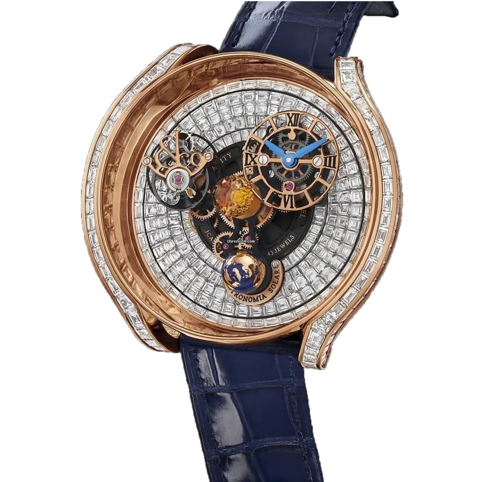 Jacob & Co. Astronomia Mens watch Unisex Manual winding Rose gold AS900.40.BD.BD.A