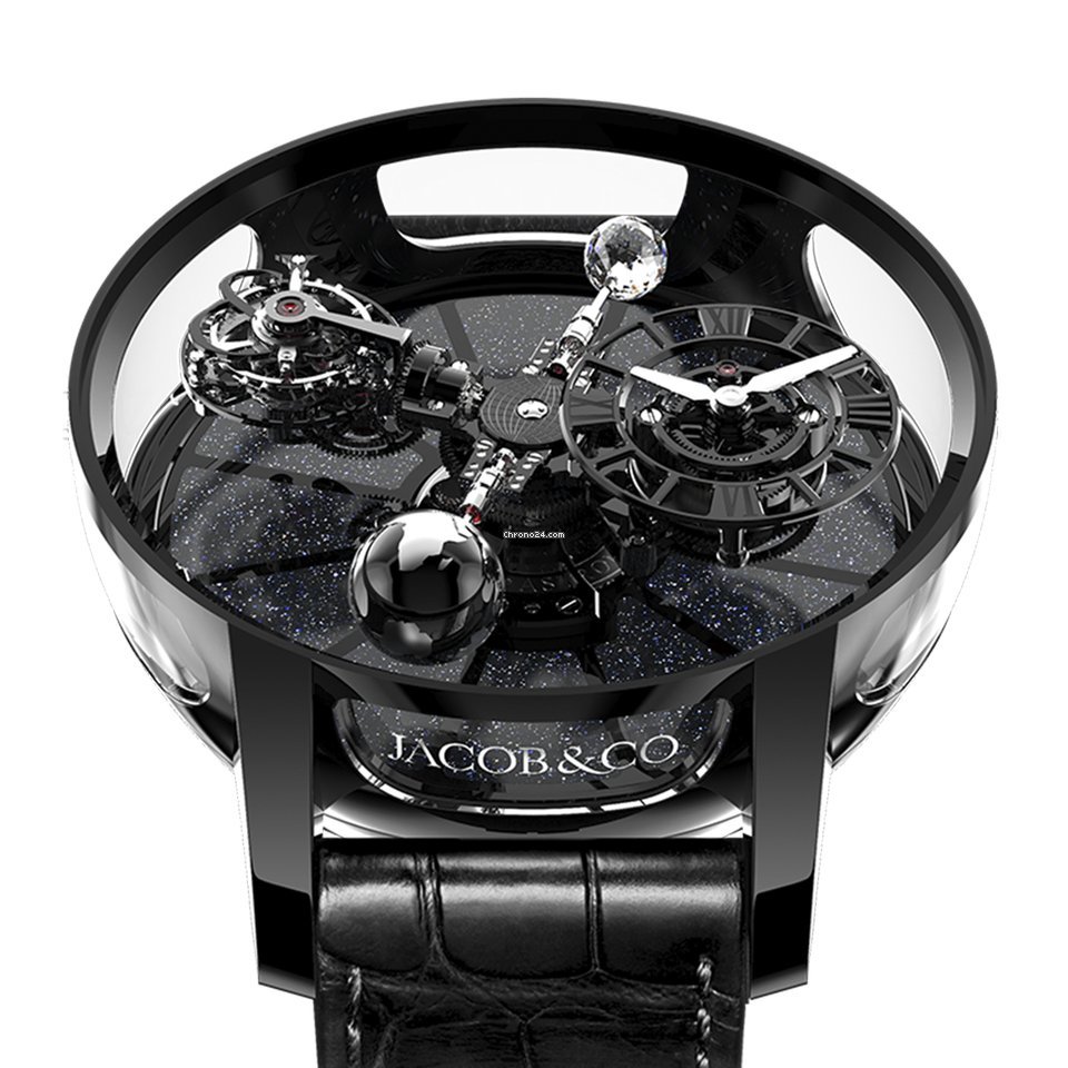 Jacob & Co. Astronomia Mens watch Unisex Manual winding Ceramic AT100.95.KK.SD.B