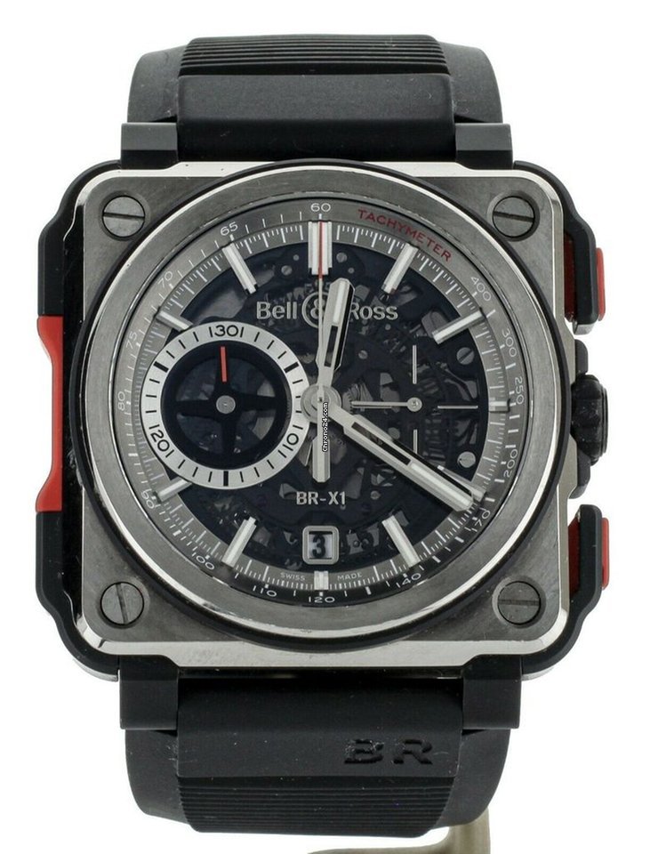 Bell & Ross BR-X1 Mens watch Unisex Automatic Ceramic BRX1-CE-TI-RED