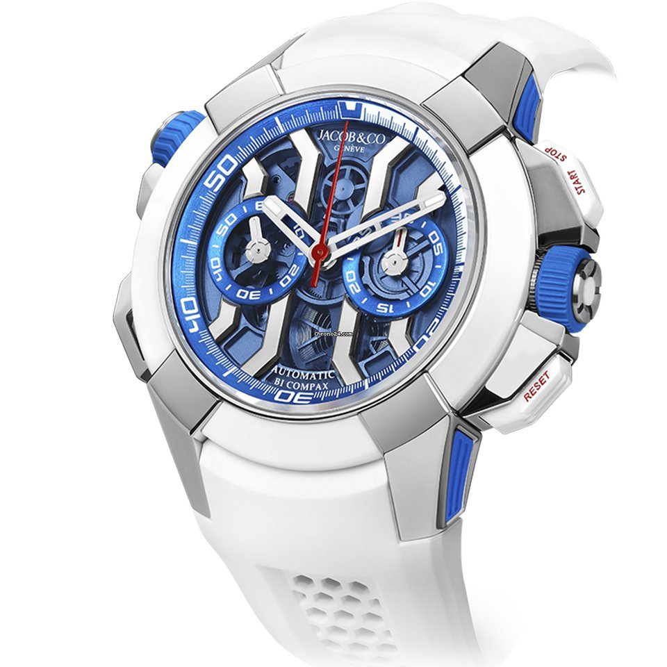 Jacob & Co. Mens watch Unisex Automatic Titanium EC313.20.PE.LL.G