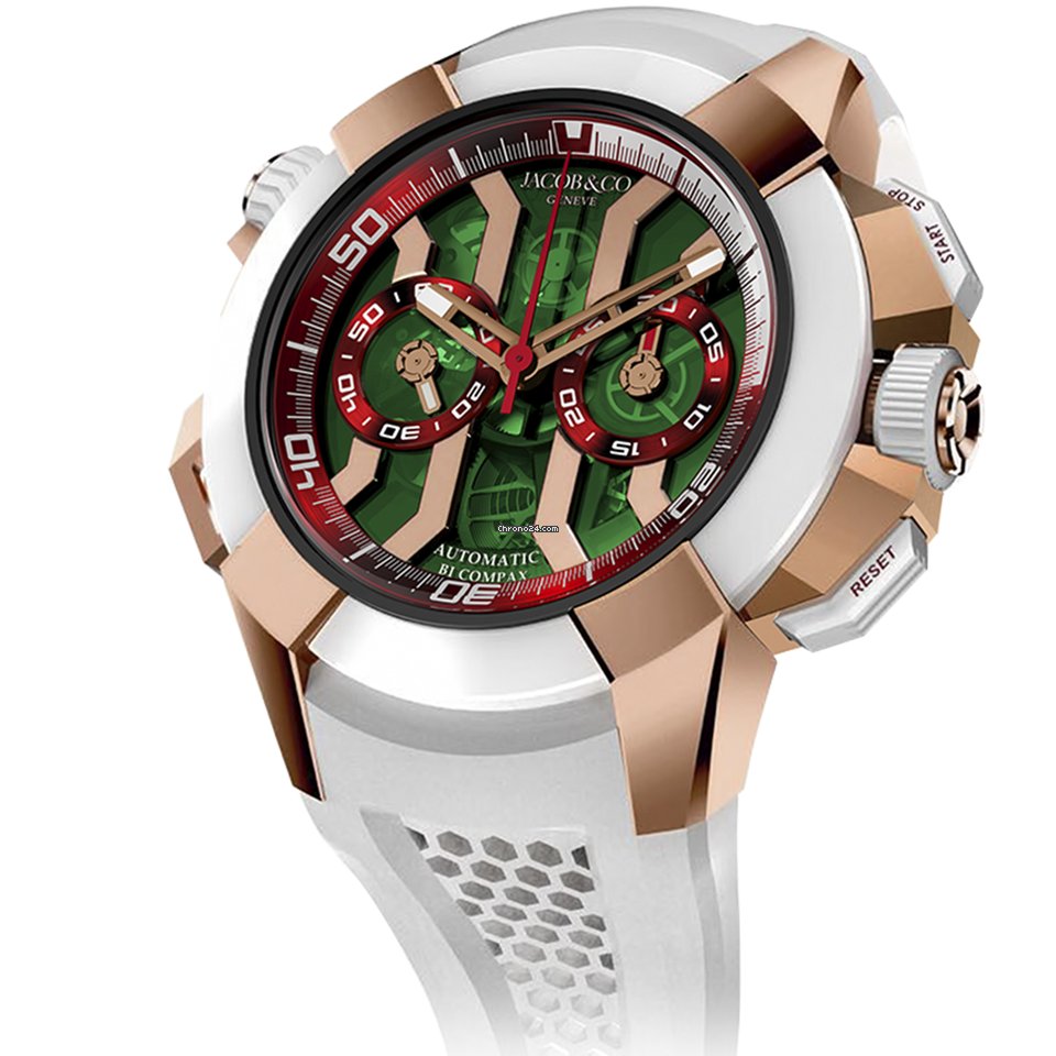 Jacob & Co. Mens watch Unisex Automatic Rose gold EC312.42.PB.GR.A