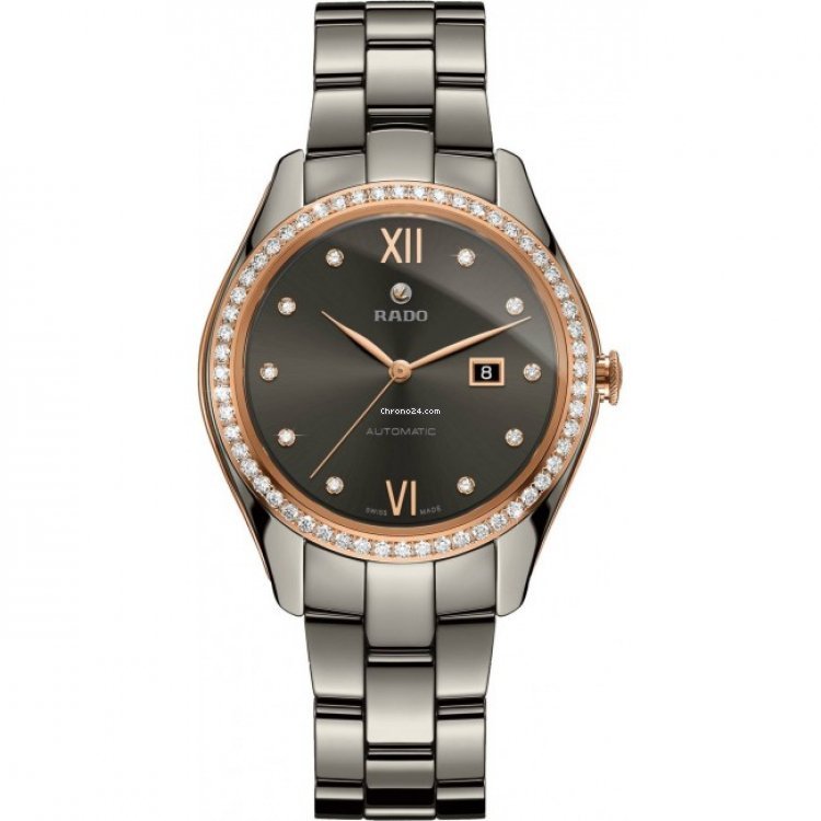 Rado HyperChrome Diamonds Womens watch Automatic Ceramic R32523702