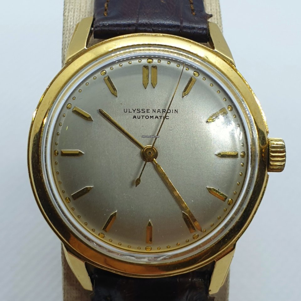 Ulysse Nardin Mens watch Unisex Automatic Yellow gold 653238 10301