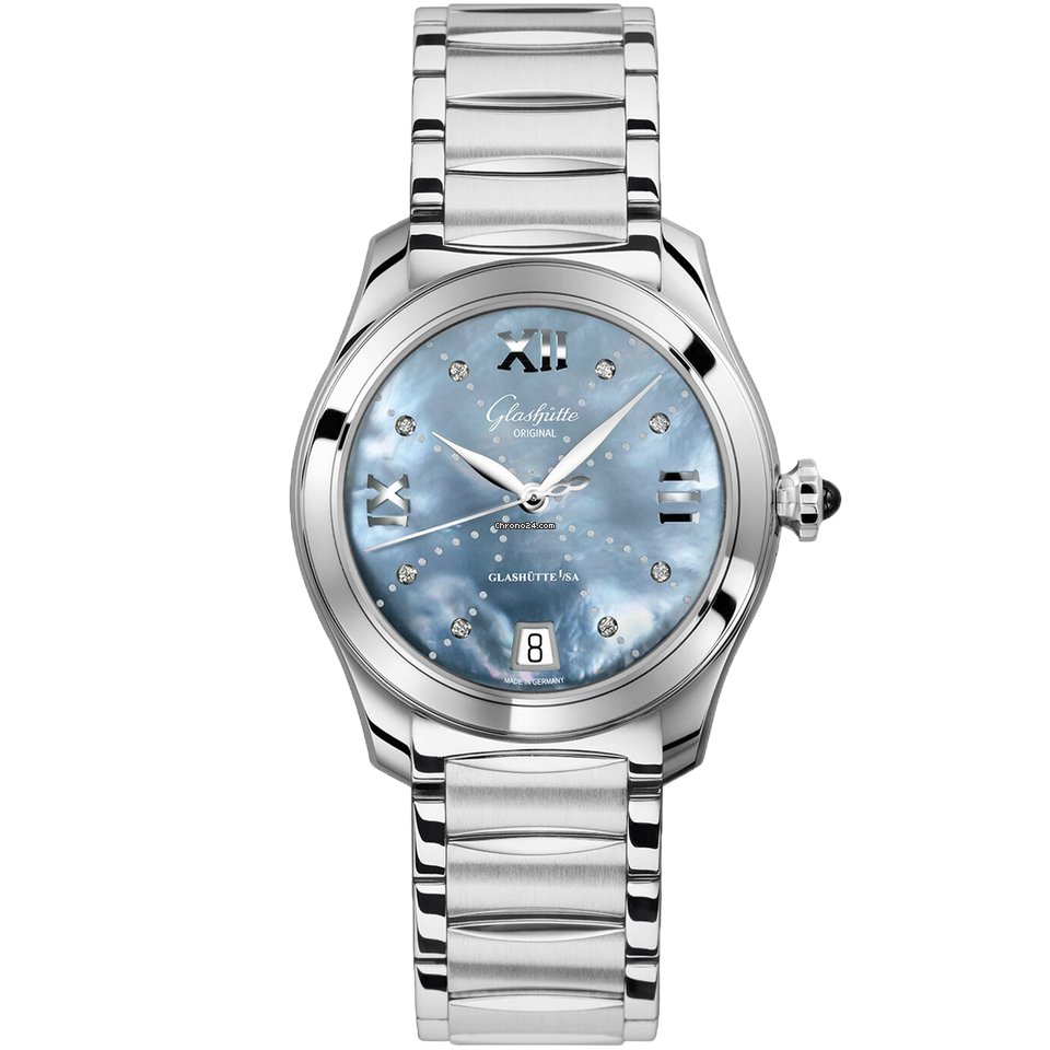 Glashtte Original Lady Serenade Womens watch Automatic Steel 1-39-22-11-02-34
