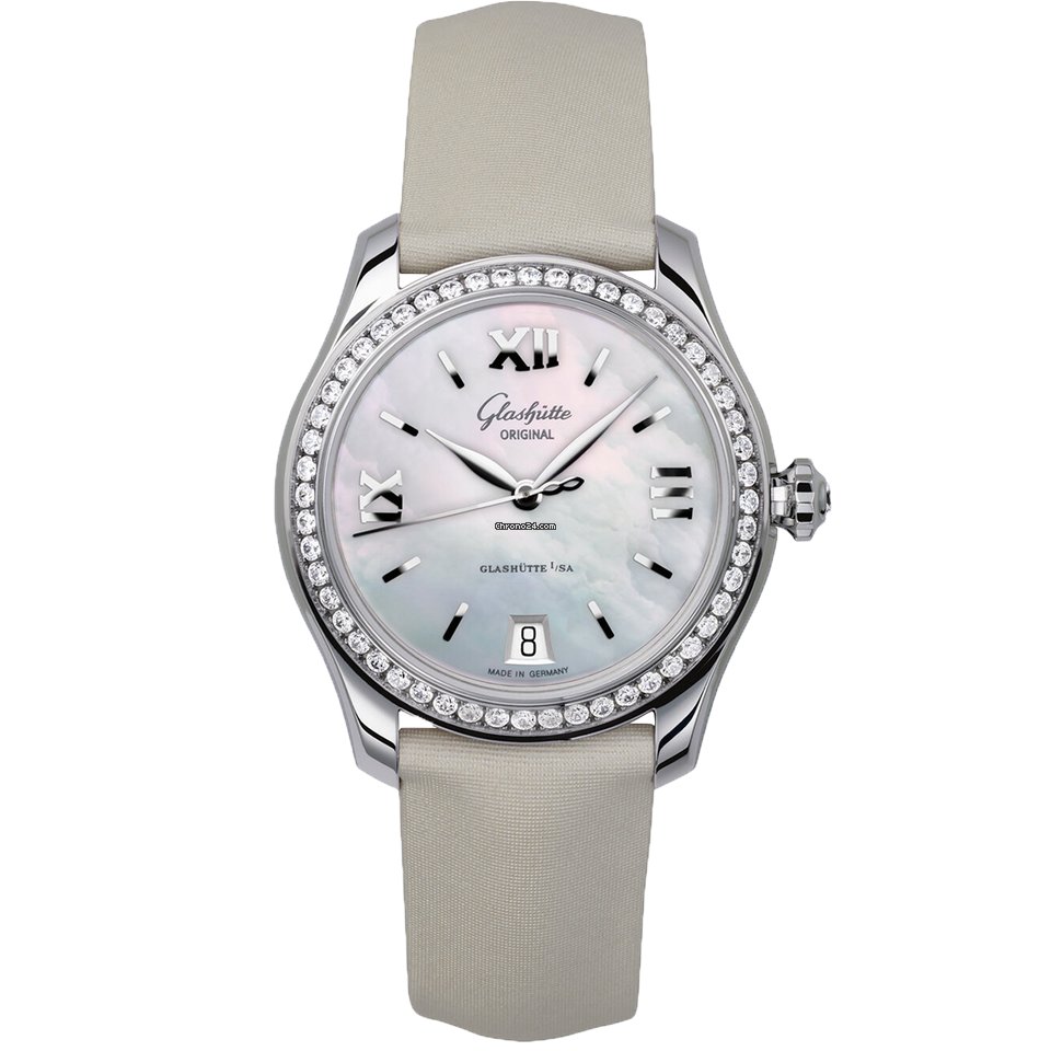 Glashtte Original Lady Serenade Womens watch Automatic Steel 1-39-22-08-22-04