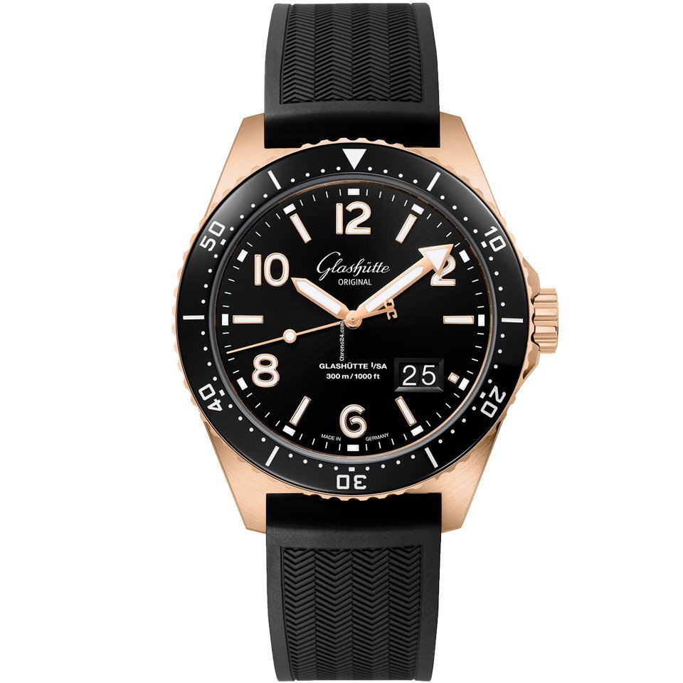 Glashtte Original Mens watch Unisex Automatic Red gold 1-36-13-03-90-33