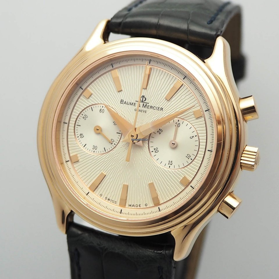 Baume & Mercier Mens watch Unisex Manual winding Rose gold MVO45184