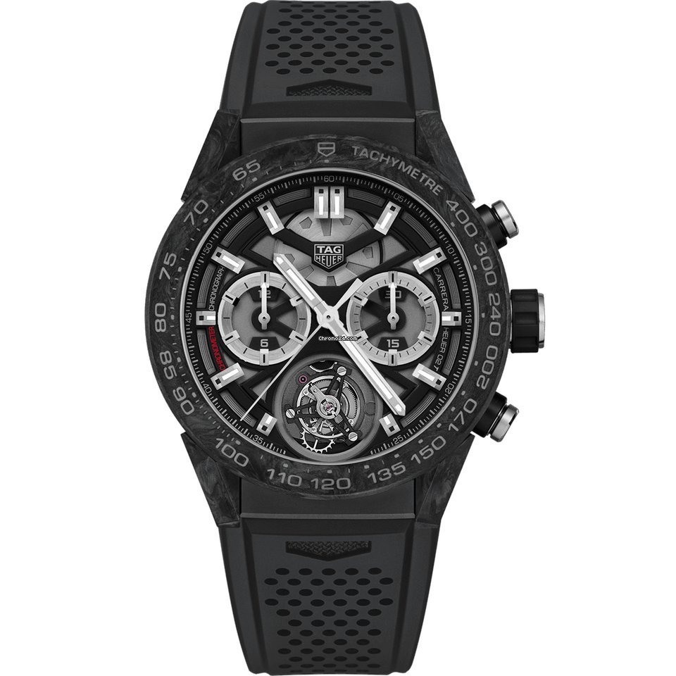 TAG Heuer Carrera Heuer-02T Mens watch Unisex Automatic Titanium CAR5A8W.FT6071