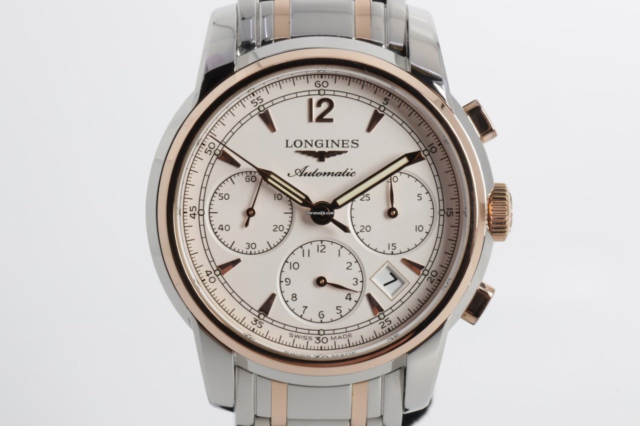 Longines Saint-Imier Mens watch Unisex Automatic Gold Steel L2.752.5.72.7