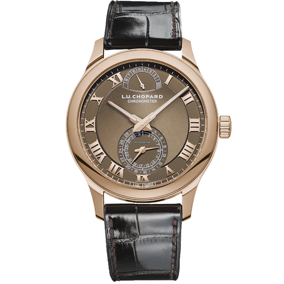 Chopard L.U.C Mens watch Unisex Manual winding Rose gold 161926-5003