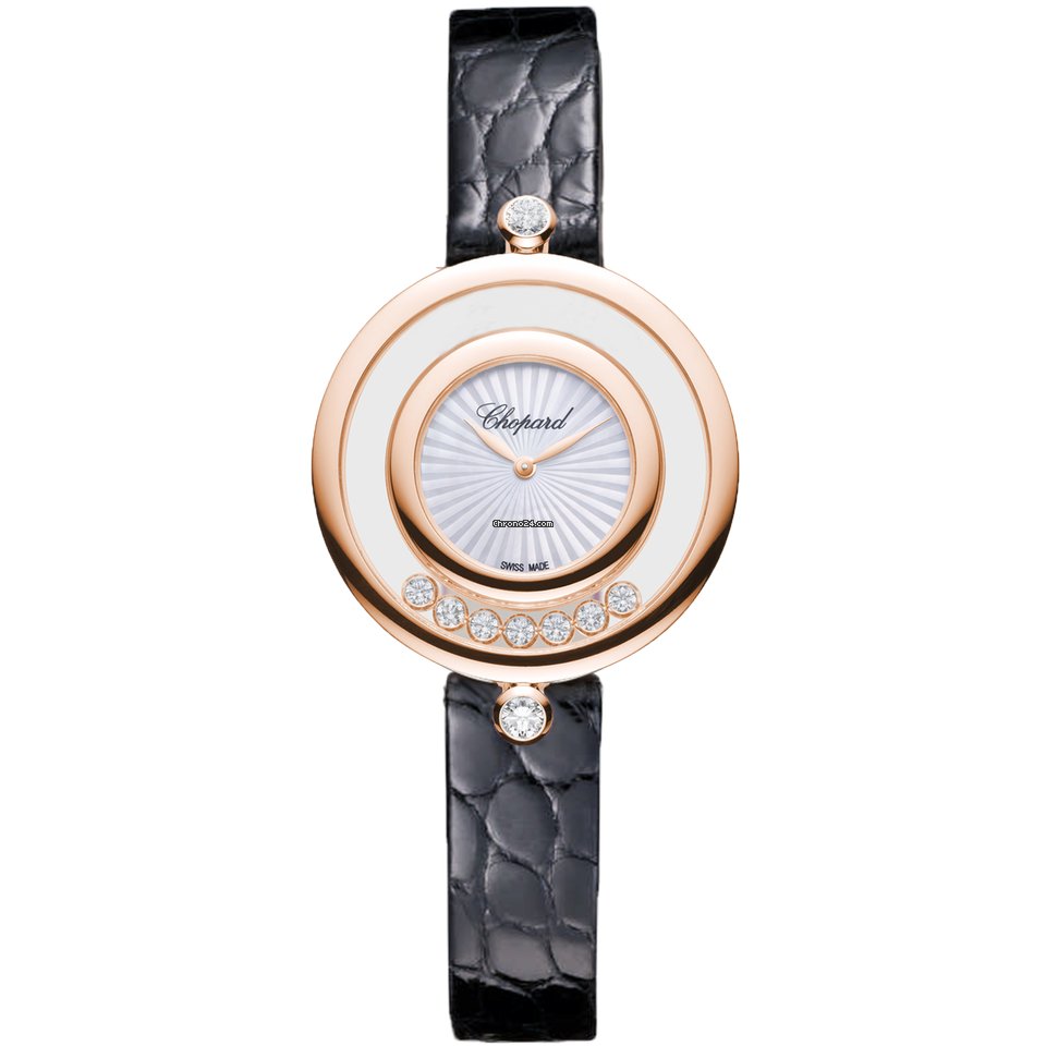 Chopard Happy Diamonds Womens watch Quartz Rose gold 209426-5001