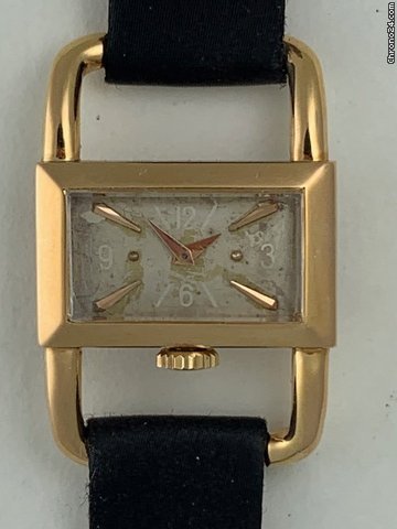 Jaeger-LeCoultre Mens watch Unisex Manual winding Rose gold HERMES