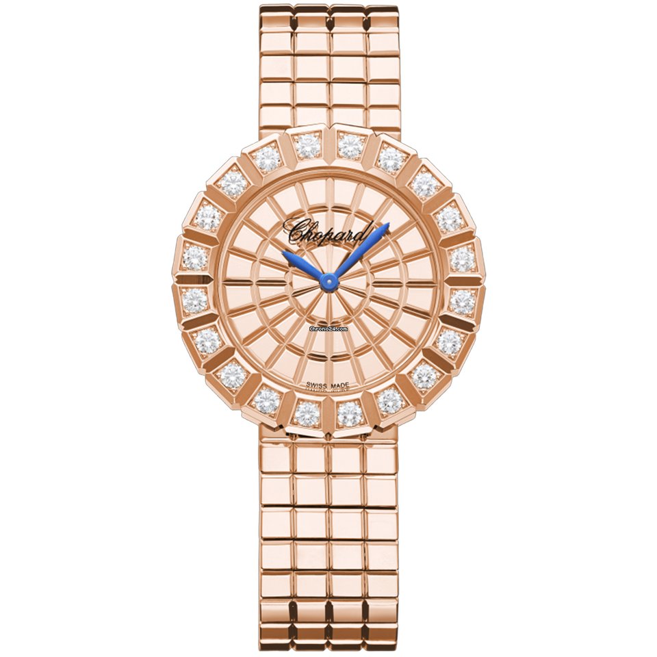 Chopard Ice Cube Womens watch Quartz Rose gold 104015-5001