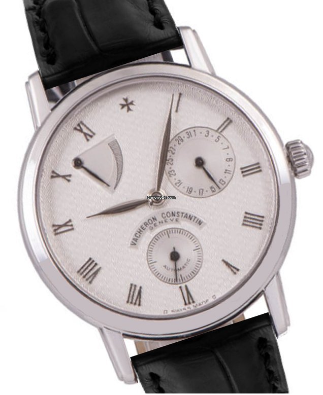 Vacheron Constantin Patrimony Mens watch Unisex Automatic White gold 47200 000G