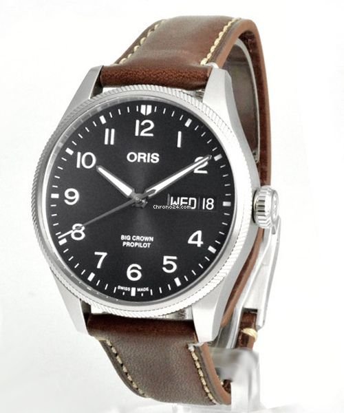 Oris Big Crown ProPilot Mens watch Unisex Automatic Steel 01 752 7760 4063-07 5 22 07LC