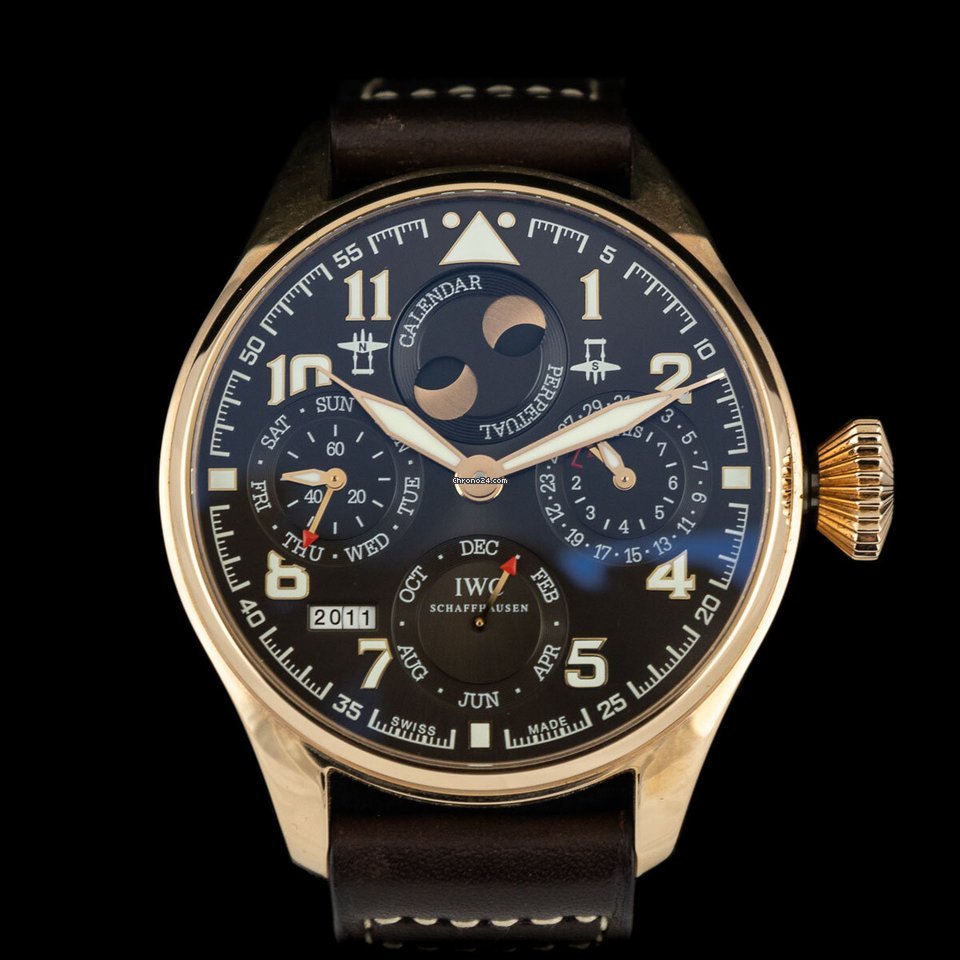 IWC Big Pilot Mens watch Unisex Automatic Rose gold IW502617