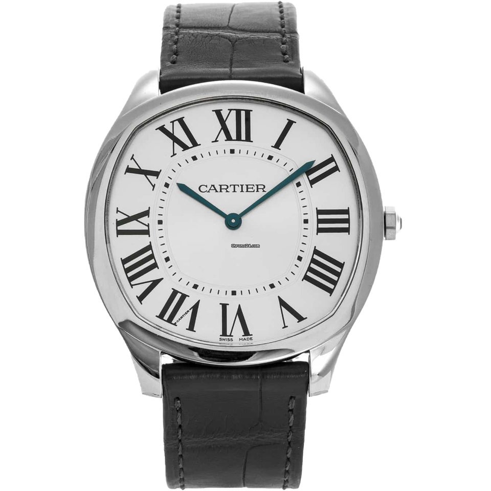 Cartier Drive de Cartier Mens watch Unisex Manual winding White gold WGNM0007