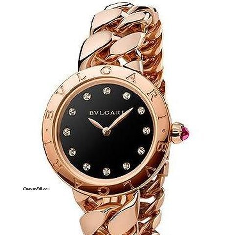 Bulgari Womens watch Quartz Rose gold 102036