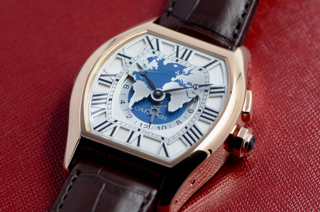 Cartier Tortue Mens watch Unisex Automatic Rose gold W1580049